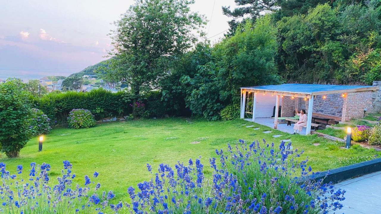Gordy Hall -Sea Facing Welsh Cottage With Stunning Views Pendine Kültér fotó